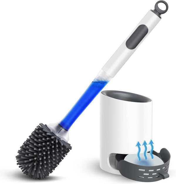 HAMITOR TBX14 Toilet Bowl Brush Holder Set